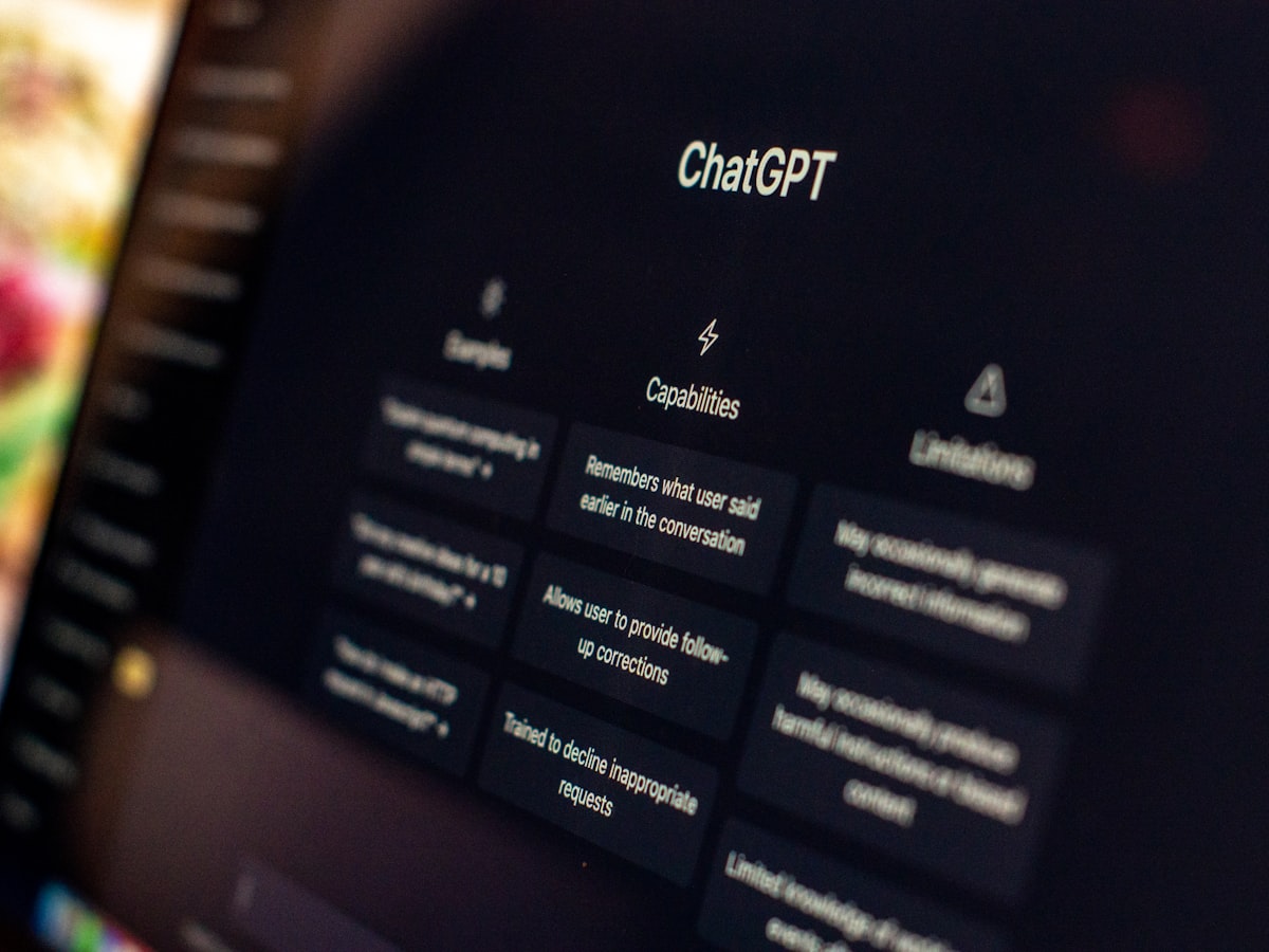 AI interface on a computer screen for creating personalized study plans