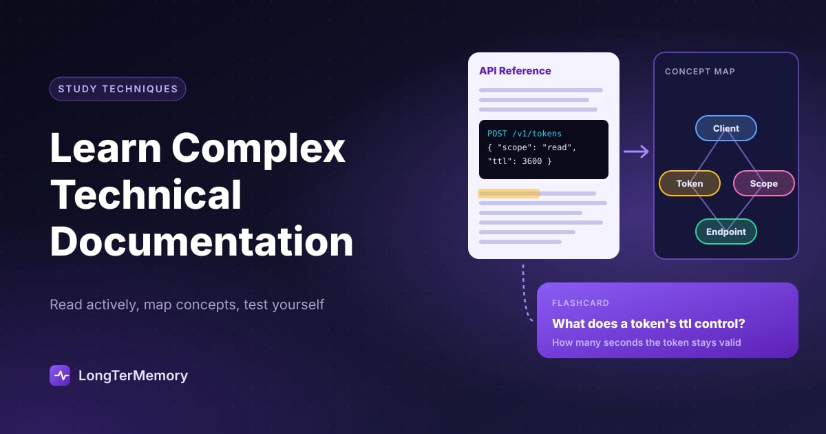 Developer reading technical documentation on multiple screens